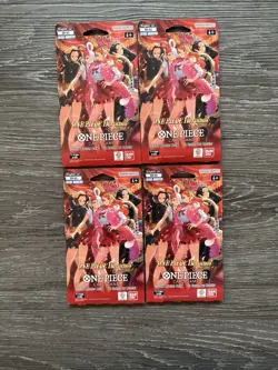 One Piece TCG Heroines Edition EB-03 Sleeved Booster Pack - X 4 packs English - Image 1