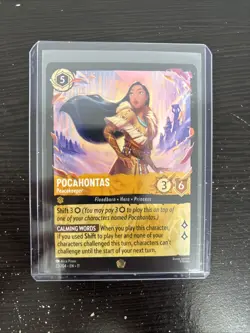 Pocahontas - Peacekeeper 22/204 Legendary Disney Lorcana Winterspell - Image 1