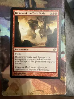 1x Dictate of the Twin Gods | Journey into Nyx | MTG Magic Cards - Image 1