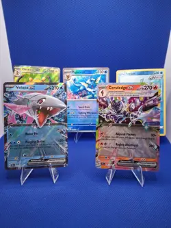 pokemon trading cards 5 card lot - Image 1