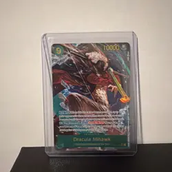 OP14-119 Dracule Mihawk FOIL SEC Alt Art One Piece TCG English Card NM - Image 1