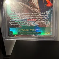 OP14-119 Dracule Mihawk FOIL SEC Alt Art One Piece TCG English Card NM - Image 3