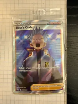 Boss's Orders (Full Art) Promo SWSH: Sword & Shield Promo Cards SWSH251 SEALED - Image 1