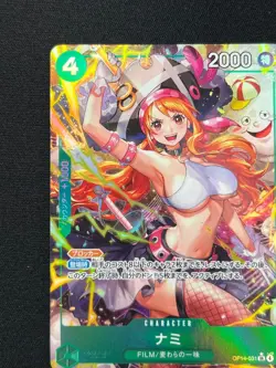 [NM] Nami ONE PIECE Card Japanese OP14-031 Parallel The Azure Sea's Seven DF41 - Image 4
