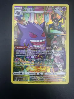 Gengar TG06/TG30 Swsh11: Lost Origin Trainer Gallery Holo NM Pokemon Card - Image 1