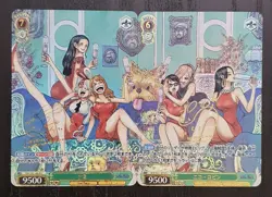 2 CARDS SET ~ ONE PIECE Nami Nico Robin GIRLS NIGHT Doujin Holo ACG Card - Image 1