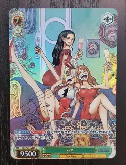 2 CARDS SET ~ ONE PIECE Nami Nico Robin GIRLS NIGHT Doujin Holo ACG Card - Image 2