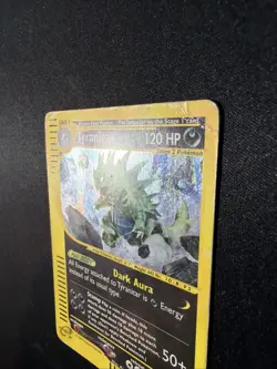 Pokemon Card-Tyranitar-29/165-Expedition- Holo-ENG-DMG - Image 2