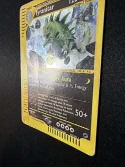 Pokemon Card-Tyranitar-29/165-Expedition- Holo-ENG-DMG - Image 4