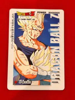 Dragon Ball Z Card No.1097,1100,1115 Vegeta Trunks Rare Amada Made in Japan - Image 4
