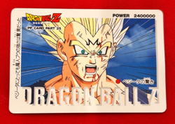 Dragon Ball Z Card No.1097,1100,1115 Vegeta Trunks Rare Amada Made in Japan - Image 5