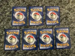 Rarer Vintage Pokemon Trainer Cards - 7 Card Lot - NICE! - Image 2