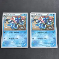 2* Pokemon Card - Greninja 40/122 - BREAKpoint - World Championships 2016 - Image 1
