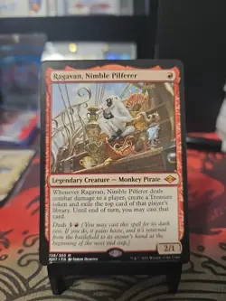 Ragavan, Nimble Pilferer Modern Horizons 2, Regular Card, Near Mint Condition - Image 1