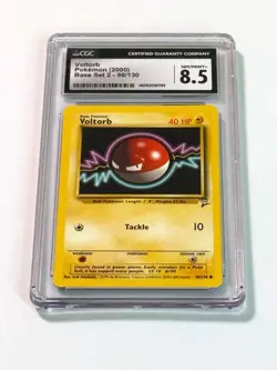 2000 Voltorb Base Set 2 Pokemon Card Graded CGC 8.5 WOTC 98/130 - Image 1