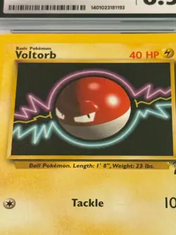 2000 Voltorb Base Set 2 Pokemon Card Graded CGC 8.5 WOTC 98/130 - Image 2