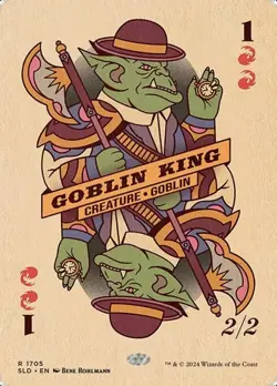 Goblin King - Extended Art Secret Lair NM MTG - Image 1