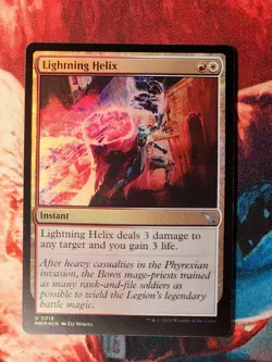 Lightning Helix Murders at Karlov Manor Foil Magic Gathering MTG MKM - Image 1