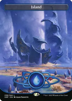 Island-Unfinity-Borderless-Foil-236-LP - Image 1