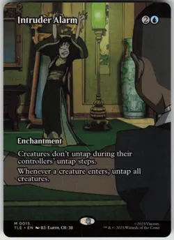 MTG Intruder Alarm Borderless Normal NM Avatar: The Last Airbender Magic 15 - Image 1