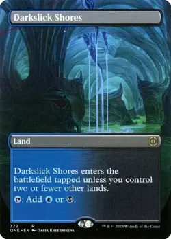Darkslick Shores - Extended Art ONE NM MTG - Image 1