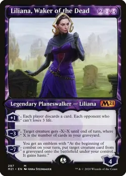 Liliana, Waker of the Dead - Showcase M21 NM MTG - Image 1