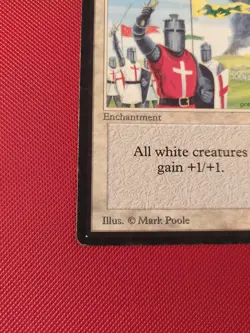 Crusade LP/MP Beta MtG Magic - Image 2