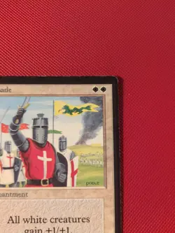 Crusade LP/MP Beta MtG Magic - Image 4