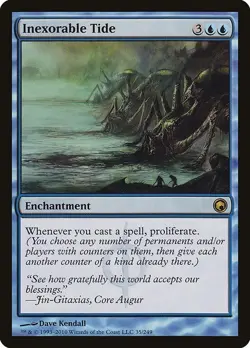 Inexorable Tide 1x MtG Scars of Mirrodin SP/NM - Image 1