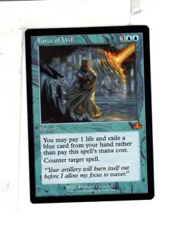 MTG SkeenAB Force of Will RETRO FRAME from DMR. NM. - Image 1