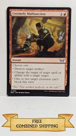 Untimely Malfunction Duskmourn: House of Horror Regular - Image 1