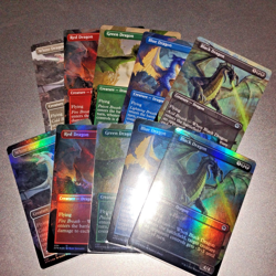 MtG Magic the Gathering AFR lot, Fighter Class, AFC Wild-Magic Sorcerer, BONUS - Image 3