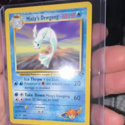 Pokemon TCG Misty's Dewgong Gym Challenge 54/132 Uncommon Stage 1 80 HP Regular - Image 1