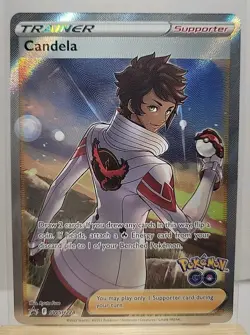 Pokemon Candela SWSH228 Full Art Trainer Sword & Shield Promo Near Mint - Image 1