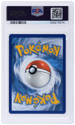 2023 Pokemon Black Star Promo Gengar Holo Prerelease Staff #241SWSH PSA 8 - Image 2