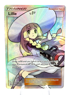 Lillie 147/149 - SM Base Set - Full Art Trainer - Pokemon - MP - Image 1