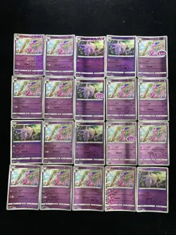 2025 Pokemon TCG S-Chinese Gem Pack Vol.2 Espeon RR Ball Holo Lot*20 BL25 - Image 2