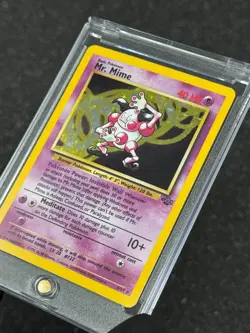 Pokemon TCG Mr. Mime 6/64 Holographic Jungle Set 1999 Unlimited WOTC - Image 3