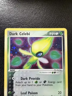 Pokemon Dark Celebi 4/101 Hidden Legends Holo DMG - Image 2