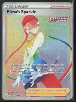 Elesa's Sparkle (Secret) Secret Rare SWSH08: Fusion Strike 275/264 NM Pokemon - Image 1