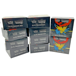 Auction #1 Lot of (10) Pokemon TCG Hidden Fates Elite Trainer Boxes SEALED - Image 1