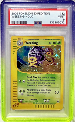 2002 Pokemon Expedition Weezing Holo PSA 9 *Guard Included* - Image 3
