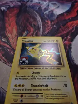 Pikachu XY202 Pokemon League Promo XY - MP - Image 2