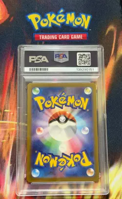 2023 POKEMON JPN SV3-RULER OF THE BLACK FLAME ART RARE #120 LECHONK PSA 10 - Image 4