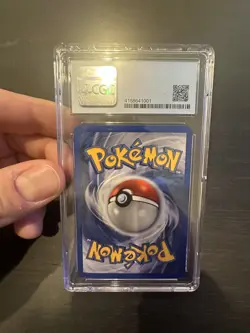 2005 Pokemon EX Sceptile Rev Holo Emerald CGC 9.5 (10) - Image 2