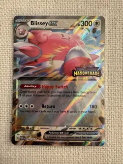 Blissey ex 134/167 Pokemon Twilight Masquerade Promo Stamped NM - Image 1