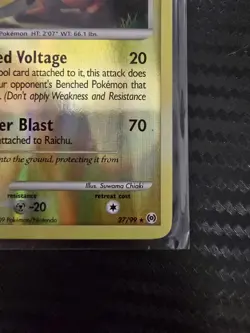 Raichu - 27/99 - Pokemon Arceus Reverse Holo Rare - NM - Image 5