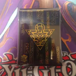 Yu-Gi-Oh! Millennium Puzzle 100 Sleeves YCSJ Tokyo 2023 Black 25th Anniversary - Image 1