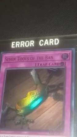 Yu-Gi-Oh! Seven Tools of the Bandit Misprint Metal Raiders 25th anniversary - Image 1