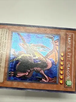 Yu-Gi-Oh! TCG - Harpie's Pet Dragon FMR-002- Moderate to heavy play - Image 4